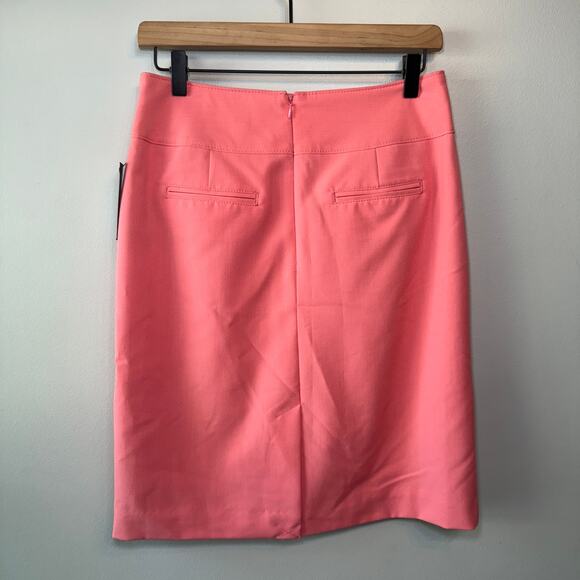 Worthington Women's Business Pencil Skirt Coral Shell Pink Size 6 - Picture 5 of 7